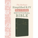 The Hope & Healing Devotional Bible [Dark Sage Doves]: Barbour Simplified King James Version