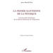 La pensée kantienne de la physique: L'universalité historique de la théorie kantienne de l'expérience
