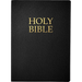 Kjver Holy Bible, Large Print, Black Bonded Leather, Thumb Index: (King James Version Easy Read, Red Letter)