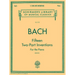 15 Two-Part Inventions: Schirmer Library of Classics Volume 1512 Piano Solo, Arr. Busoni