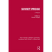 Soviet Prose: A Reader