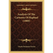 Analysis Of The Cartoons Of Raphael (1860)