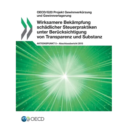 Wirksamere Bekämpfung schädlicher Steuerpraktiken unter Berücksichtigung von Transparenz und Substanz, Aktionspunkt 5 - Abschlussbericht 2015