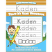 Kaden Letter Tracing for Kids Trace my Name Workbook: Tracing Books for Kids ages 3 - 5 Pre-K & Kindergarten Practice Workbook