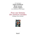 Pour une histoire des sciences sociales