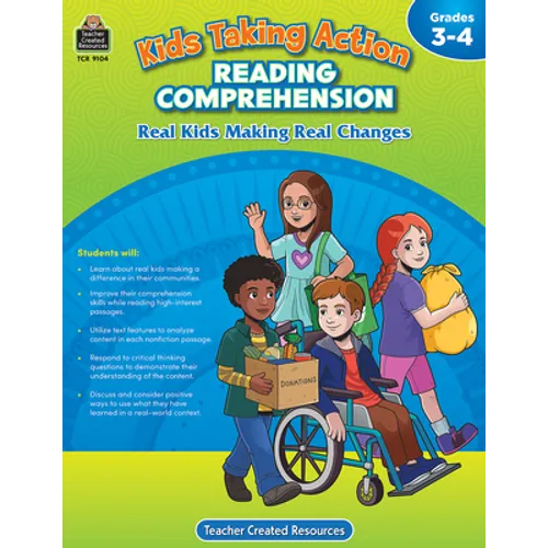 Kids Taking Action: Reading Comprehension (Gr. 3-4)