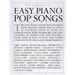The Library of Easy Piano Pop Songs
