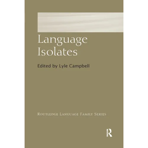 Language Isolates