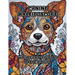 Canine Kaleidoscope: Whimsical Zentangle Dogs Coloring