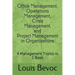 Office Management, Operations Management, Crisis Management, and Project Management in Organizations: 4 Management Topics in 1 Book