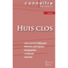 Fiche de lecture Huis clos de Jean-Paul Sartre (Analyse littéraire de référence et résumé complet)