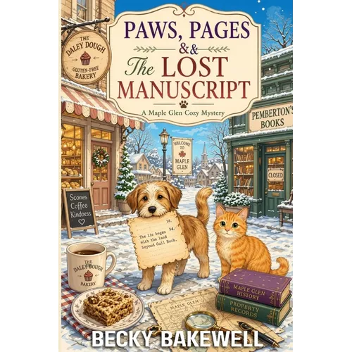 Paws, Pages & The Lost Manuscript: A Maple Glen Cozy Mystery