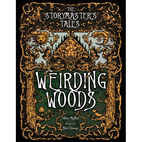 The Storymaster's Tales "Weirding Woods" Folklore Fantasy: Become a Hero in a Grimm Family tabletop RPG Boardgame Book. Kids and Adults Solo-5 Players