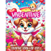 Valentine Coloring Book for Kids: A Cute and Sweet Valentine's Day Illustrations for Kids, Featuring Adorable Animals, Lovely Hearts with Simple and D