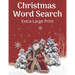 Christmas Word Search Extra-Large Print: Word Find Puzzle Book For Adults And Kids - Exercise Games Word Search Puzzles Activity Book with solutions -
