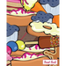 Donut-Book: donut and ice cream print cover