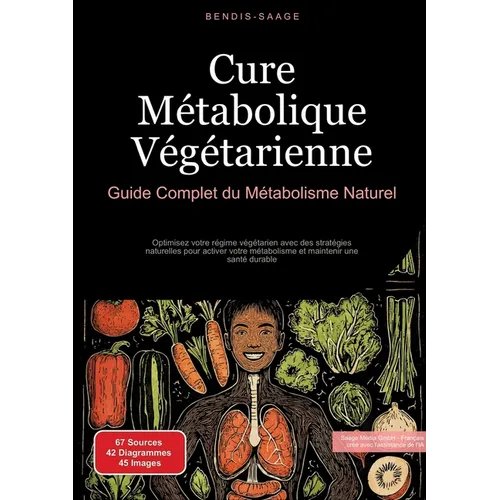 Cure Métabolique Végétarienne: Guide Complet du Métabolisme Naturel: Optimisez votre régime végétarien avec des stratégies naturelles pour activer vot