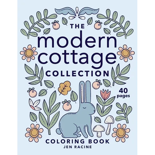 The Modern Cottage Collection Coloring Book