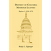 District of Columbia Marriage Licenses. Register 2: 1858-1870