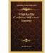 What Are The Conditions Of Esoteric Training?