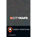 City Maps Cergy-Pontoise France