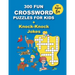 300 FUN CROSSWORD PUZZLES FOR KIDS + Knock-Knock Jokes: 300 FUN CROSSWORD PUZZLES FOR KIDS + Knock-Knock Jokes, 152 pages
