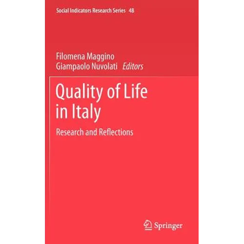 Quality of Life in Italy: Research and Reflections - Hardcover