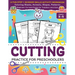 Cutting Practice for Preschoolers: A Fun Step 1 Scissor Skills Activity Workbook with Coloring Sheets, Animals, Shapes, Patterns, Beginner Cut and ...