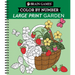 Brain Games - Color by Number - Large Print: Garden