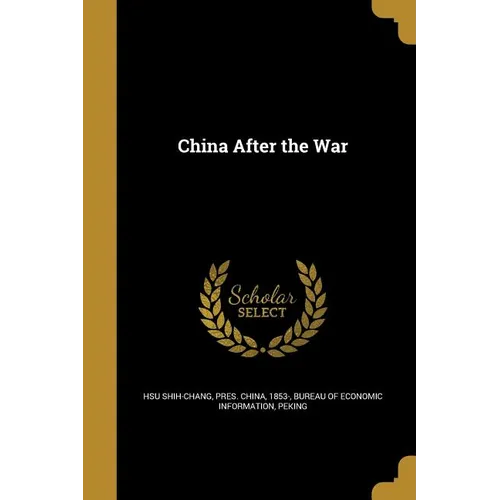 China After the War