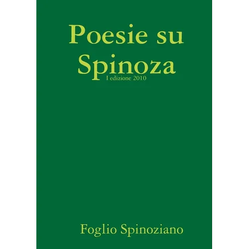 Poesie su Spinoza