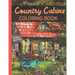 Country Cabins Coloring Book: A Coloring Book with Charming Houses, Beautiful Landscapes, Peaceful Nature Scenes, Charming Farm... Coloring Book for