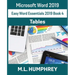 Word 2019 Tables