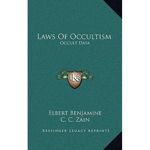 Laws Of Occultism: Occult Data