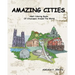 Amazing Cities: Adult Coloring Books Of Cityscapes Around The World: Splendid Creative Designs, Travel cities, beautiful design Doodle