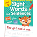 Sight Words and Sentences (Level 2): First Practice Workbook of Most Common Sight Words for Preschool Kids, Toddlers with Vocabulary Development Activ