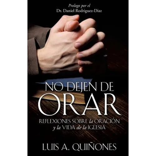 No dejen de orar