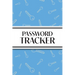 Password Tracker (Blue Keys): 6"x9" Alphabetical Password Logbook for Easy Organization