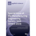 Special Issue of the Manufacturing Engineering Society 2019 (SIMES-2019)