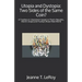 Utopia and Dystopia: Two Sides of the Same Coin?: A Treatise on Utopianism based on Plato's Republic, More's Utopia and Huxley's Brave New World