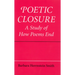 Poetic Closure: A Study of How Poems End