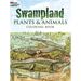 Swampland Plants and Animals Coloring Book