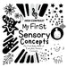 My First Sensory Concepts Baby Book: A high contrast baby book for baby essentials For excellent baby toys of Baby shower gifts Amazing childrens book