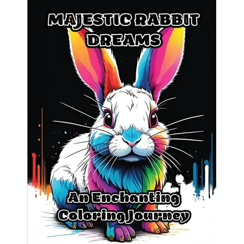 Majestic Rabbit Dreams: An Enchanting Coloring Journey