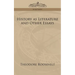 History as Literature and Other Essays