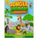 Jungle Animals Coloring book for kids 4-8: The Perfect Activity book for children full of cute jungle animals. This Book provides hours of pure enjoy.