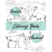 Realistic animal coloring books: coloring book
