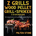 Z Grills Wood Pellet Grill & Smoker Cookbook: The Complete Cookbook with Tasty BBQ Recipes for your Whole Family