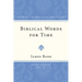 Biblical Words for Time