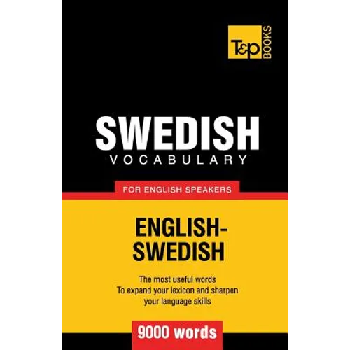 Swedish vocabulary for English speakers - 9000 words